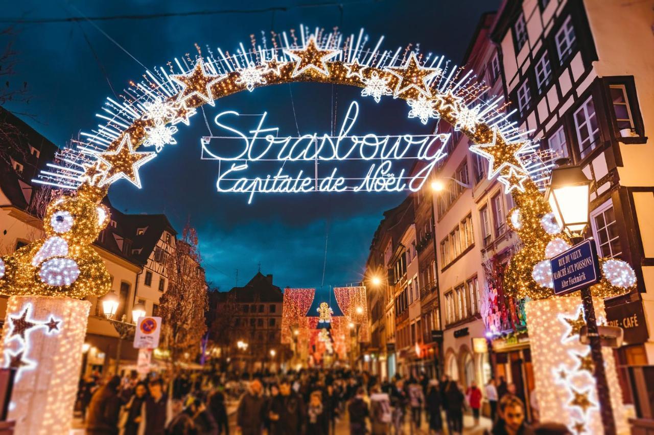 Appart Cosy Prive Avec Parking Gratuit Aux Portes De Strasbourg Hoenheim Eksteriør bilde