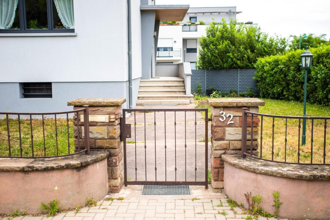 Appart Cosy Prive Avec Parking Gratuit Aux Portes De Strasbourg Hoenheim Eksteriør bilde